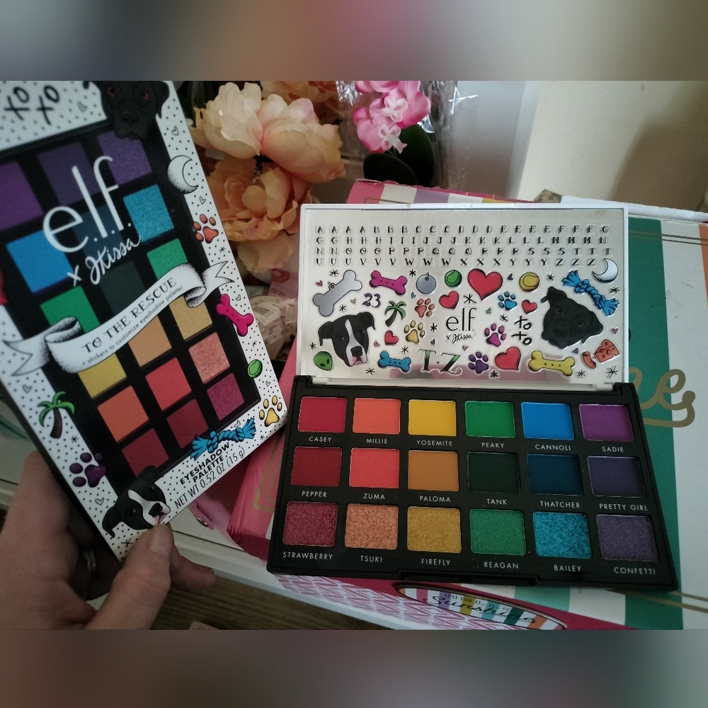 Elf eyeshadow palette neon colors
